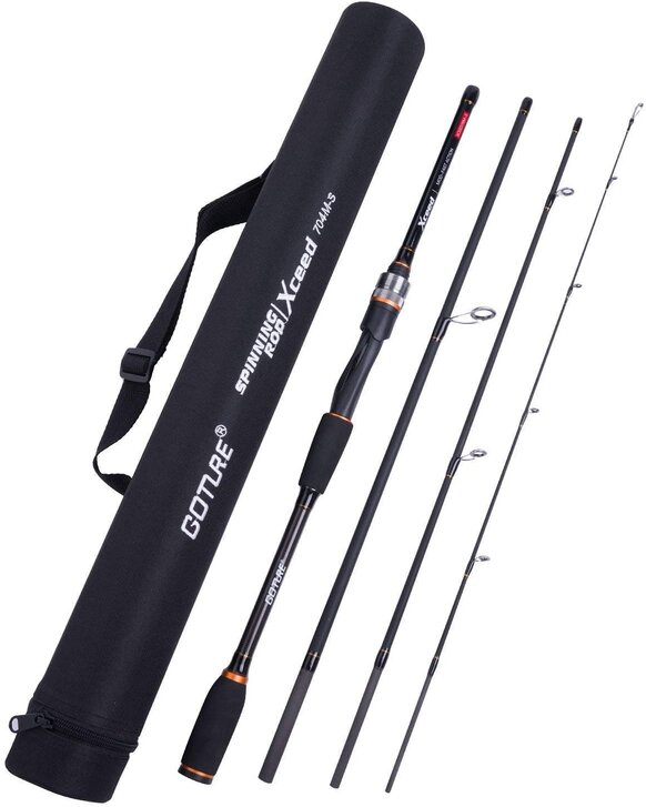 Goture Travel Fishing Rods 4Pcs,CastingSpinning Rod