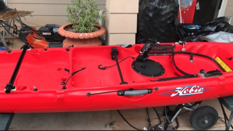 Can you mount a transducer inside a kayak