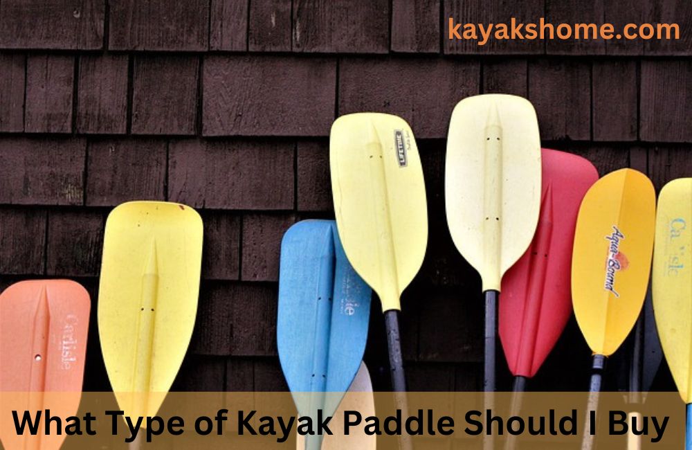 What Type of Kayak Paddle Should I Buy